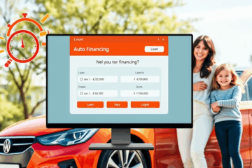 Image représentant le financement rapide pour une nouvelle voiture.