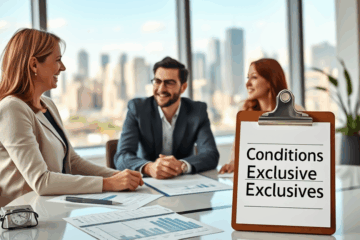 Image illustrant le concept de crédit immobilier sous conditions exclusives.