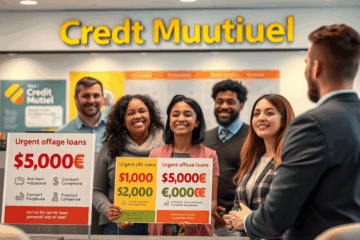 Image illustrant le prêt personnel du Crédit Mutuel pour les urgences financières.