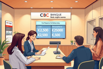 Image symbolisant la simplicité et la rapidité du Prêt Personnel CBC Banque.