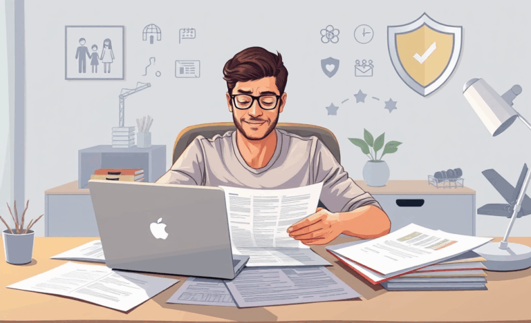Image illustrant le concept de prêt personnel sécurisé et d'assurance emprunteur.