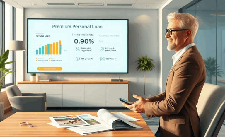 Crédit Personnel Premium avec Taux d'Intérêt Bas et Paiement par Prélèvement Automatique