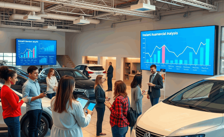 Analyse numérique instantanée pour l'achat de voiture