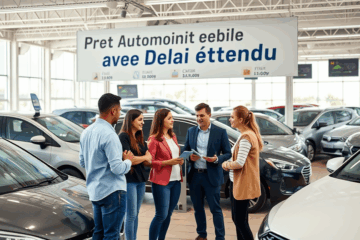 Illustration des avantages du Prêt Automobile avec Délai Étendu.