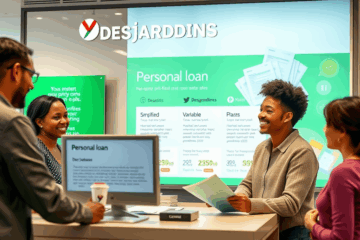 Image illustrant le prêt personnel Desjardins avec libération simplifiée et rapide.