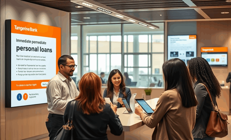 Prêt personnel de Tangerine Bank pour un crédit immédiat.