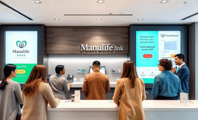 Prêt Personnel Manulife avec approbation rapide et conditions accessibles.
