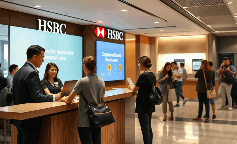 Image illustrant le prêt personnel d'HSBC Bank Canada pour des urgences financières.