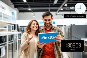 Image illustrant le prêt personnel Flexiti Financial avec libération rapide et sans complication.