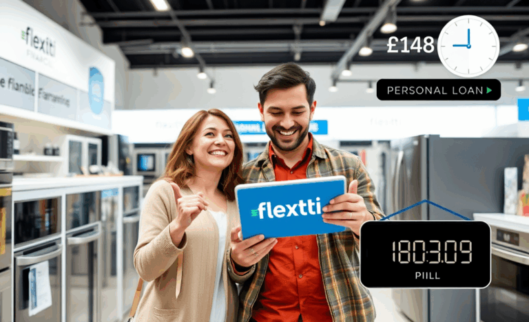 Image illustrant le prêt personnel Flexiti Financial avec libération rapide et sans complication.