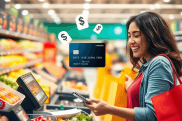 Image illustrating how to earn points and miles with a credit card.