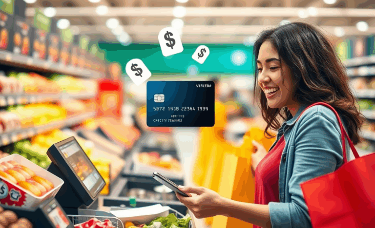 Image illustrating how to earn points and miles with a credit card.