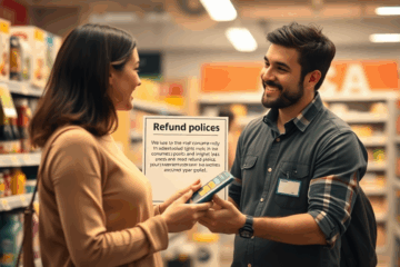 Un consommateur explorant les droits de remboursement sur ses achats.