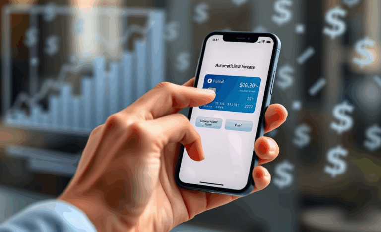 Image illustrant la carte bancaire avec augmentation automatique de limite.