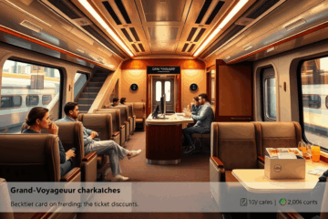 Grands voyageurs profitant des avantages exclusifs du programme Grand Voyageur de la SNCF.