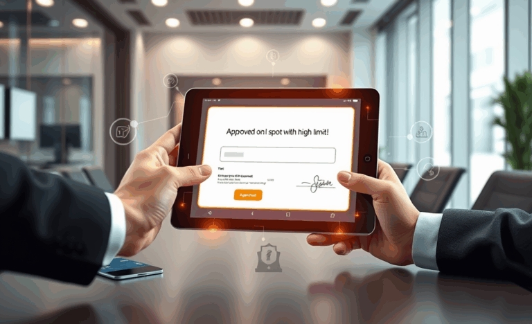 Illustration de validation instantanée avec limite élevée dans un document numérique.