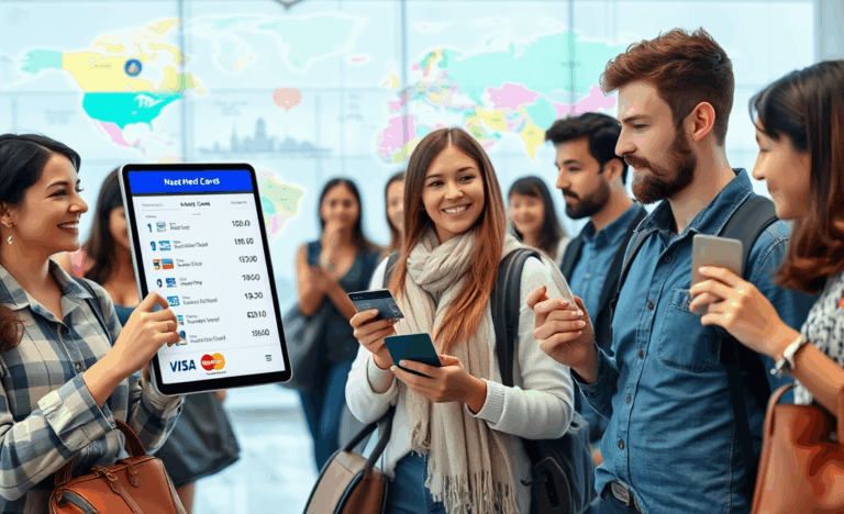 Carte bancaire compatible pour les paiements internationaux
