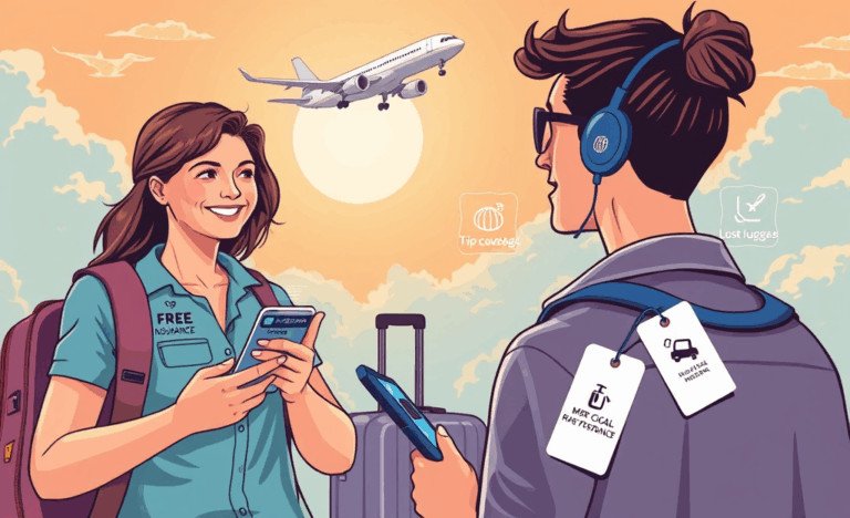Article sur les avantages de l'assurance voyage gratuite pour les voyageurs.