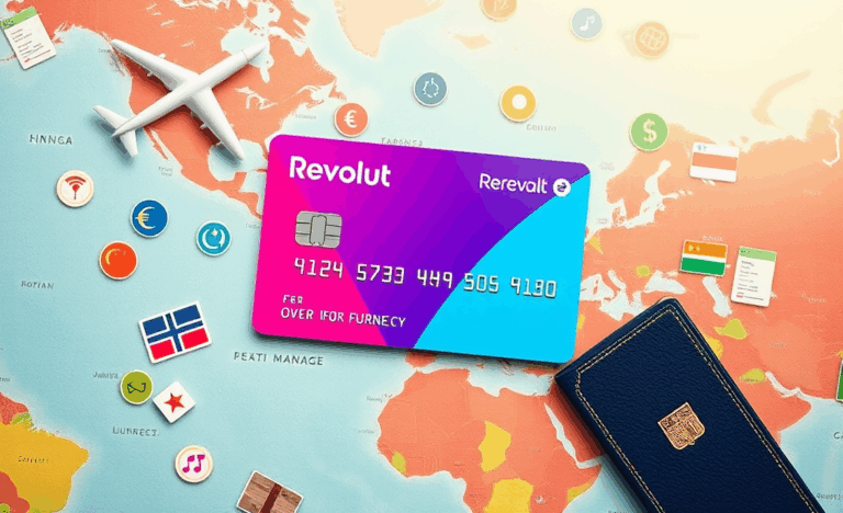 Carte Revolut multidevise pour des voyages sans soucis.