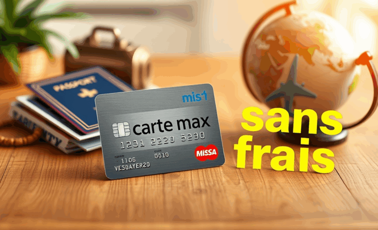 Carte Max, la solution bancaire sans frais pour vos paiements.