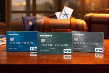 Image d'une Carte Monabanq Visa mettant en avant ses avantages