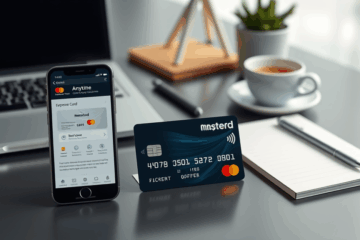 Image illustrant les avantages de la Carte Mastercard Anytime pour les professionnels.
