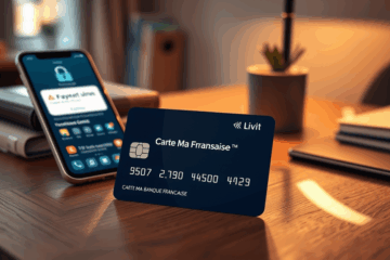Image représentant la carte de gestion bancaire Carte Ma Banque Française.