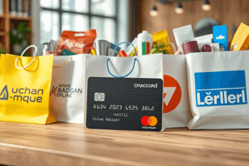 Image illustrant la carte Oney Banque Accord et ses avantages de financement.