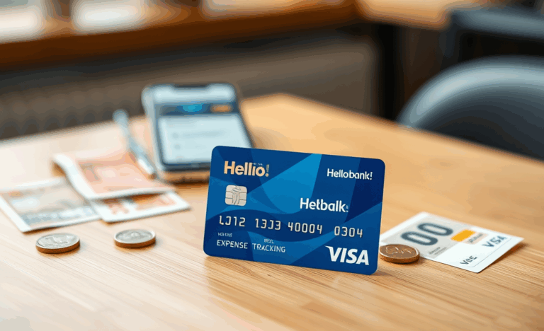 Carte Hello bank ! avec avantages de paiement sans contact.