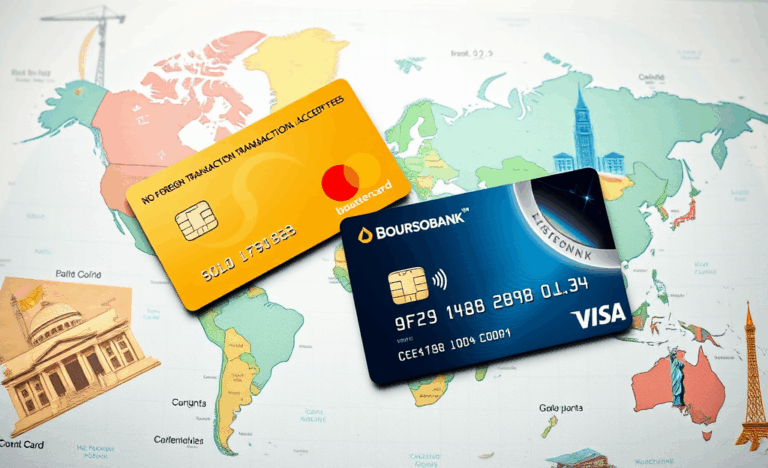 Image illustrant l'utilisation des cartes de crédit pour des paiements internationaux
