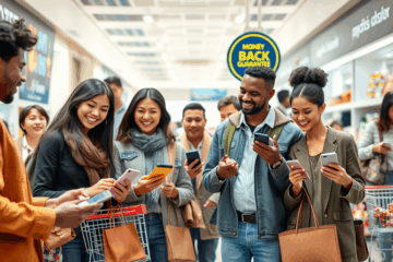 Image illustrant le concept de remboursement sur tout achat.
