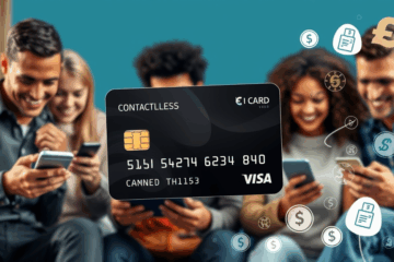 Illustration d'une carte bancaire approuvée sans justificatifs, symbolisant la facilité d'accès aux services bancaires.