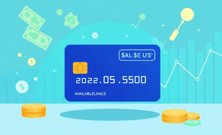 Illustration des limites de dépenses quotidiennes sur une carte bancaire.