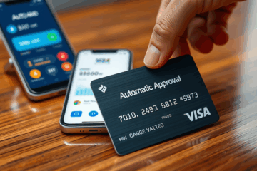 Image illustrant une carte avec approbation automatique pour une gestion financière efficace.