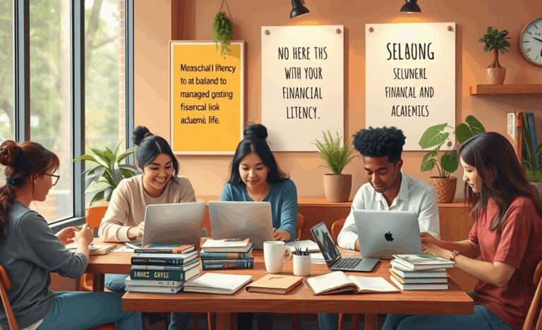 Image illustrant le soutien financier pour étudiants et jeunes adultes