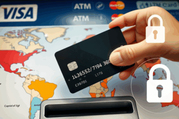 Image d'une carte bancaire pouvant être envoyée à l'étranger.