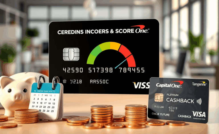 Image représentant une carte de crédit et une augmentation de score de crédit.