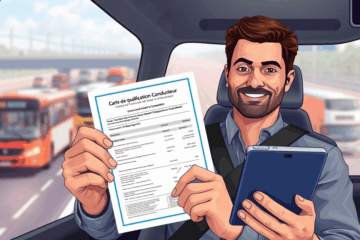 Image représentant la carte recommandée pour les conducteurs et les voyageurs, illustrant leur qualification professionnelle.