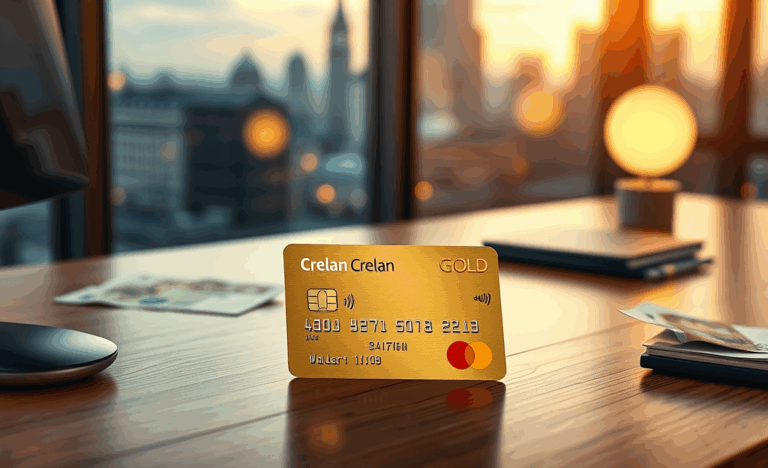 Image de la Carte Crelan Mastercard, symbole de sécurité et praticité pour les paiements.
