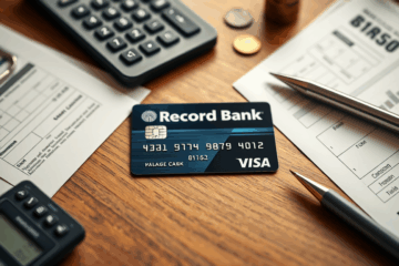Carte Record Bank Visa avec des options de crédit avantageuses.
