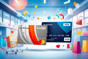 Image illustrant les solutions de paiement offertes par Carte Carrefour Finance