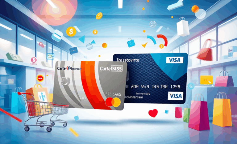 Image illustrant les solutions de paiement offertes par Carte Carrefour Finance