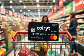 Image représentant la Carte Colruyt Mastercard et ses avantages pour les utilisateurs.