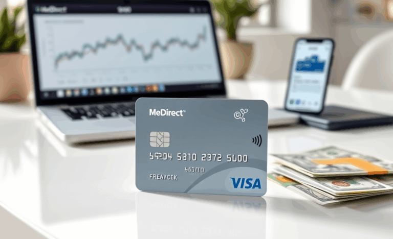 Image illustrant les avantages de la Carte Medirect Visa.