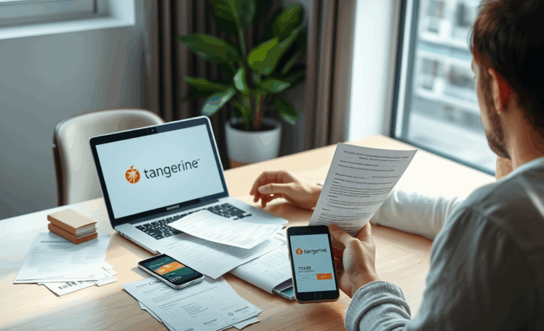 Illustration du processus de remboursement de la Carte Tangerine