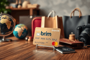 Carte Brim Financial Mastercard, idéale pour les voyageurs et les acheteurs, offrant des récompenses et une protection lors de vos dépenses quotidiennes.
