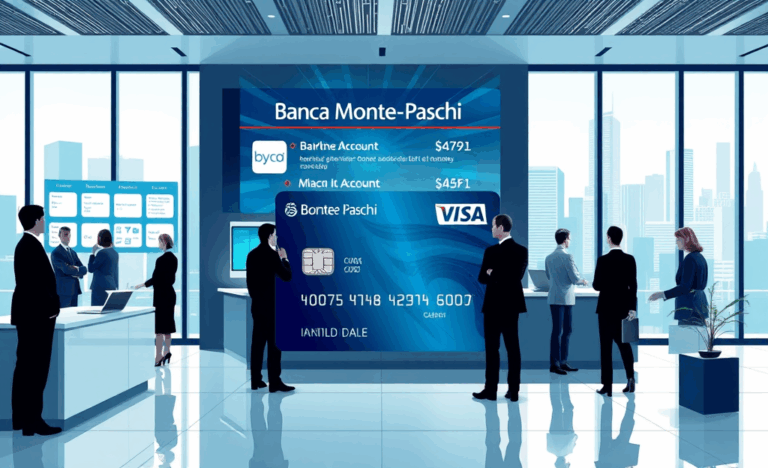 Image illustrant les services de la Carte Banca Monte Paschi Belgique