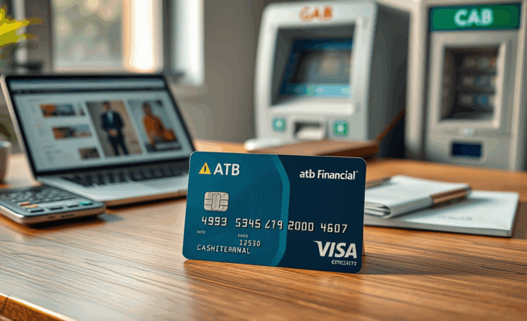 Image de la Carte ATB Financial Visa pour des paiements sécurisés