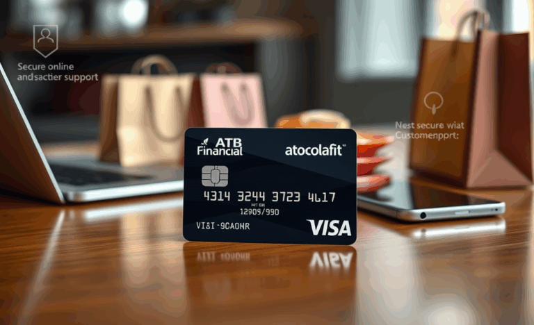 Image de la Carte ATB Financial Visa avec ses caractéristiques innovantes.