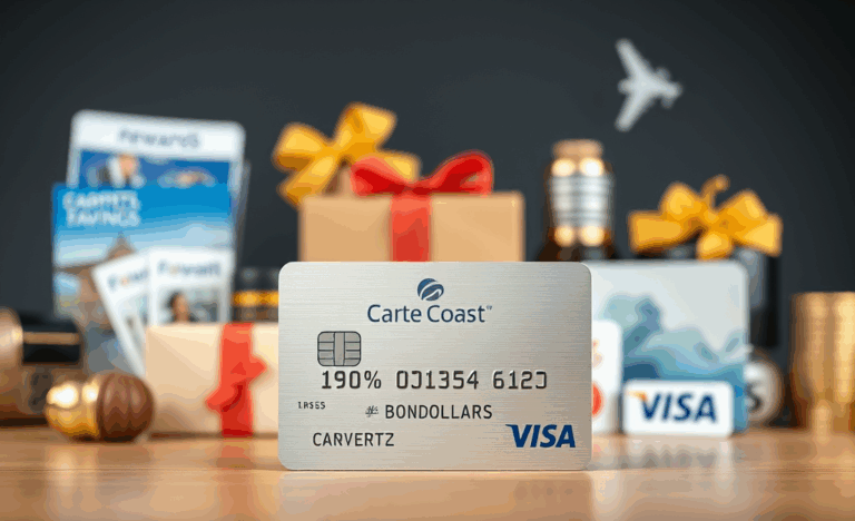 Image illustrant la Carte Coast Capital Savings Visa et ses avantages de remises.